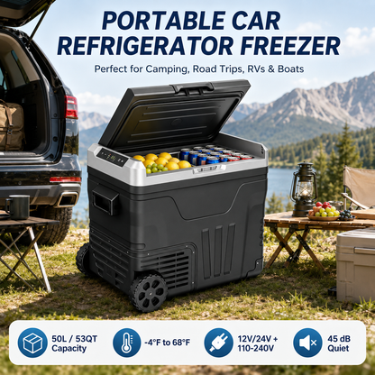 🌊Summer Sale 50% OFF🌹Euhomy Portable Car Refrigerator