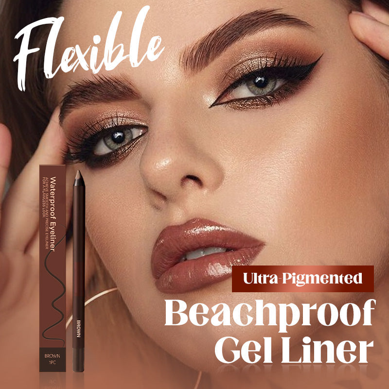 💜LAST DAY - BUY 1 GET 1 FREE-Ultra-Pigmented Beachproof Gel Pencil Eyeliner