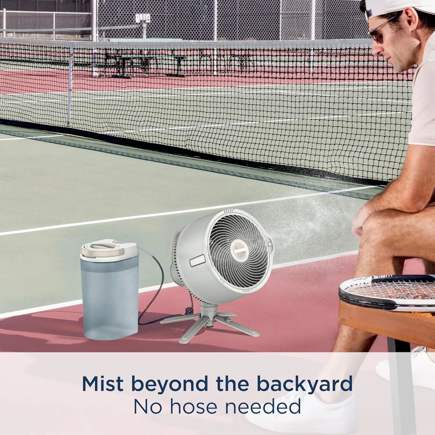 ☀️Summer Sale 50% OFF🌊Cordless Portable Misting Fan