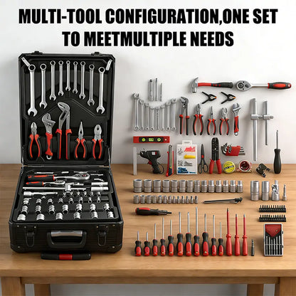 💥💥899-Piece Master Mechanic Tool Set with Mobile Rolling Storage Cabinet