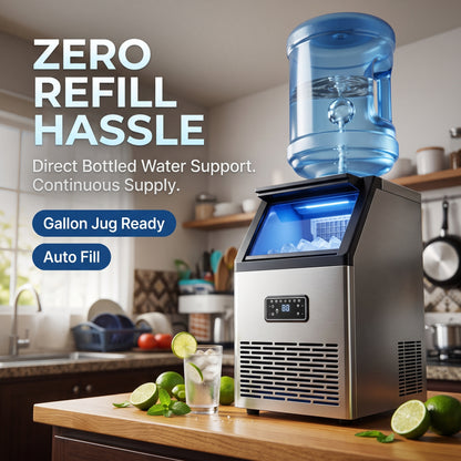 💥Flash Sale Today Only💥Ice Maker Dispenser, Self Dispensing Pellet Ice Maker