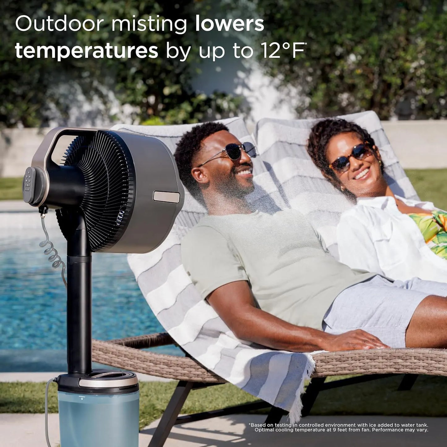 ☀️Summer Sale 50% OFF🌊Cordless Portable Misting Fan