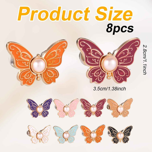 Last Day 50% OFF🔥8PCS Butterfly Waist Tighteners 🦋 Perfect Fit in Seconds — No Sewing Needed