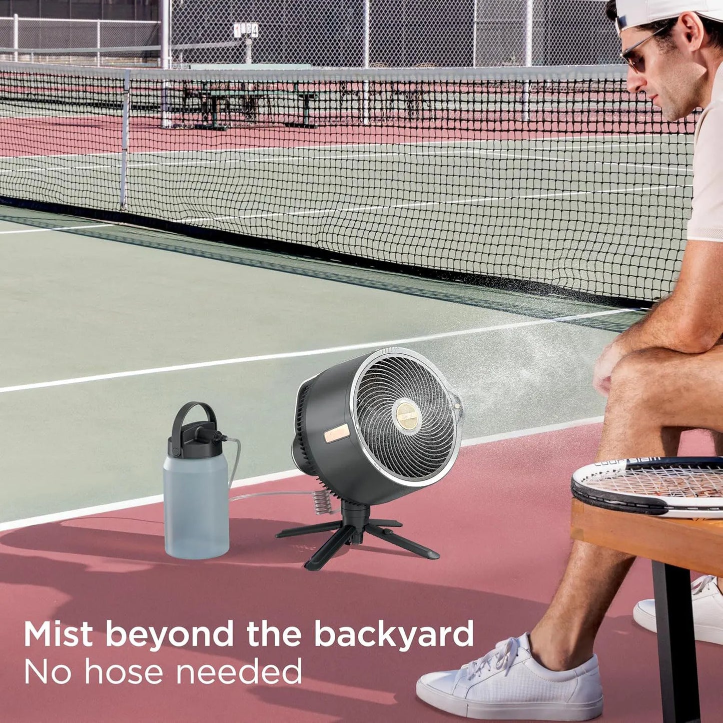 ☀️Summer Sale 50% OFF🌊Cordless Portable Misting Fan