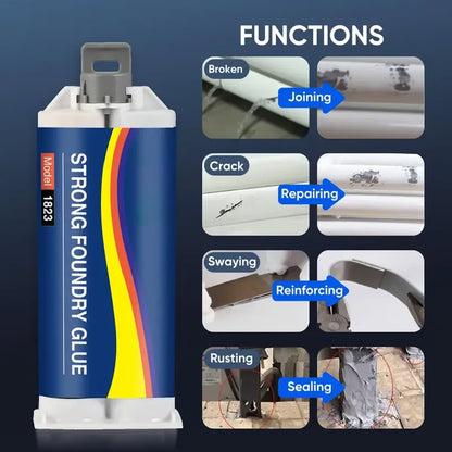 🛠️ BUY MORE GET MORE FREE ⚡ Heavy-Duty Industrial Adhesive – High-Strength Bond, Heat & Impact Resistant for Multiple Materials