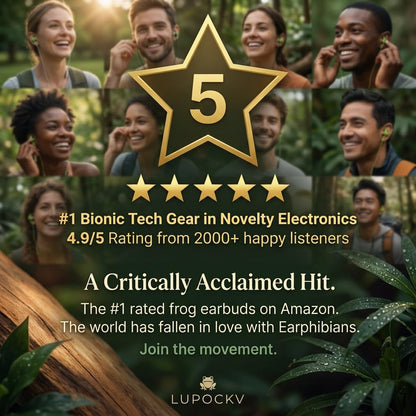 🐸Frog Earbuds Wireless Bluetooth Headphones