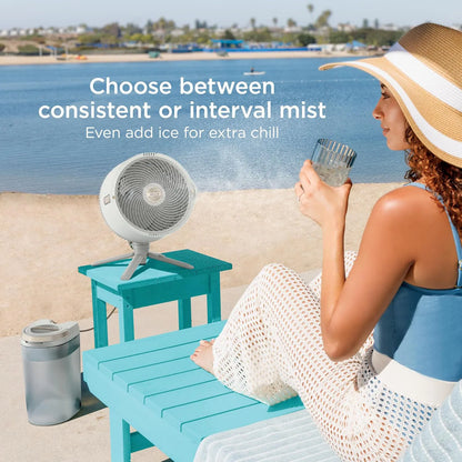 ☀️Summer Sale 50% OFF🌊Cordless Portable Misting Fan