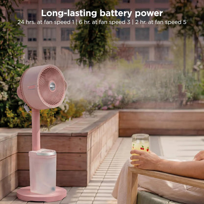 ☀️Summer Sale 50% OFF🌊Cordless Portable Misting Fan