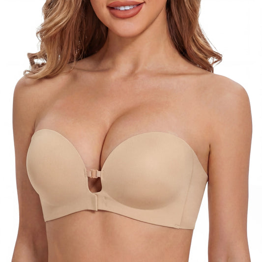 💞Seamless Front Closure Bra With Adjustable Straps